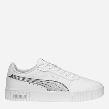 Жіночі кеди низькі Puma Carina 2.0 Space Metallics 389387-02 38.5 Білі (4065452685164)