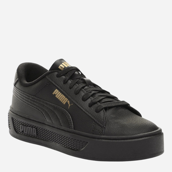 Sneakersy damskie na platformie Puma Smash Platform v3 390758-07 40.5 Czarne (4099683386040)