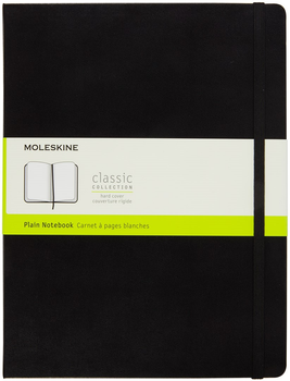 Notatnik Moleskine Classic 19 x 25 cm 192 strony bez linii czarny (8051272892710)