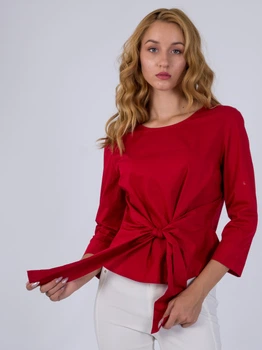 Блуза з декором Only 117351511 L (82845L) Червоний