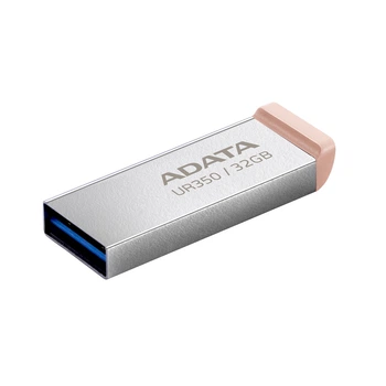 Флешка USB 3.2 32Gb ADATA UR350 Silver/Beige (UR350-32G-RSR/BG)
