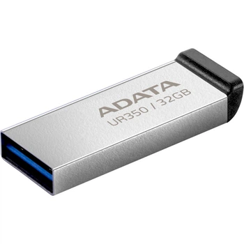 Флешка USB 3.2 32Gb ADATA UR350 Silver/Black (UR350-32G-RSR/BK)