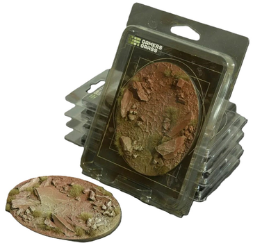 Podstawka pod figurki Gamers Grass Badlands Bases Oval 120 mm (738956788887)