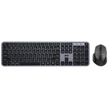 Комплект (клавиатура, мышь) беспроводной 2E MK440 Grey/Black (493183)