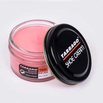 Крем для обуви Tarrago Shoe Cream 50 мл розовый