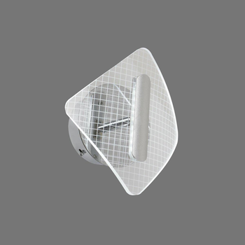 Бра настенное светодиодное 12W Sirius с акриловым плафоном 3000-6500К хром IP20 N 3718-1 (CH)
