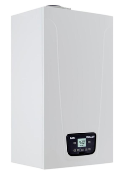 Котел газовый конденсационный BAXI DUO-TEC Compact E 28 кВт- двухконтурный, модуляция пламени, турбо
