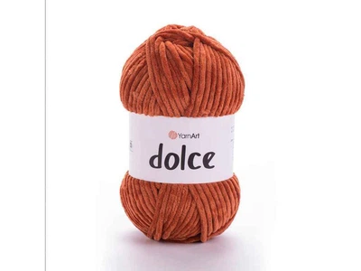 Пряжа YarnArt Dolce мідний 100% мікрополіестр 120м 100г 5шт/уп 793