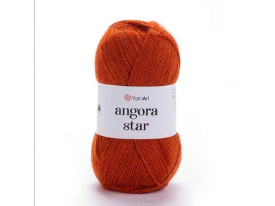 Пряжа YarnArt Angora Star теракотовий 80% акрил 20% бавовна 500м 100г 5шт/уп 3027