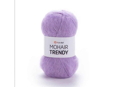Пряжа YarnArt Mohair Trendy бузковий 50% мохер 50% акрил 220м 100г 5шт/уп 138