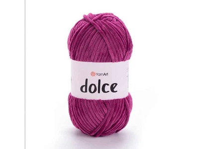 Пряжа YarnArt Dolce буряковий 100% мікрополіестр 120м 100г 5шт/уп 766