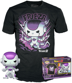 Zestaw prezentowy Funko Pop! & Tee Dragon Ball Frieza Exclusive Figurka 9 cm + Koszulka Rozmiar S (889698636490)