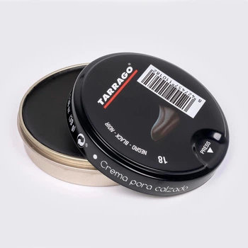 Крем-паста для взуття Tarrago Shoe Polish 50 мл чорний