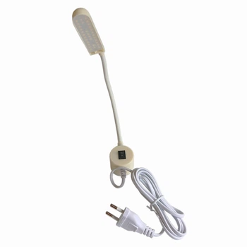 Светильник - лампа AOM для швейных машин AOM-32A (5W) 32 светодиода, (220V) LED на магните (6394)
