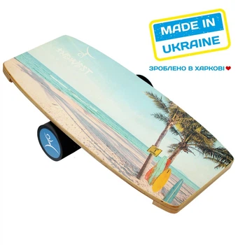 Балансборд Surfing (Balance Board Training System) с прорезиненным роллером (34506669 bb-classic-surfing)