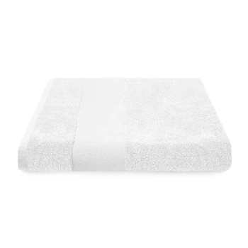 Полотенце махровое Casa Mia 7091-01 Remy из хлопка 70х140 см Белый (127-80-7091-01)