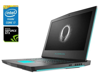 Игровой ноутбук Б-класс Dell Alienware 15 R4 / 15.6" (1920x1080) IPS / Intel Core i7-8750H (6 (12) ядра по 2.2 - 4.1 GHz) / 16 GB DDR4 / 128 GB SSD M.2 + 1000 GB HDD / nVidia GeForce GTX 1080 Max-Q, 8 GB GDDR5X, 256-bit / WebCam б/у