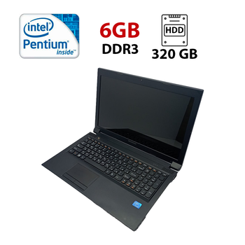 Ноутбук Lenovo IdeaPad B570 / 15.6" (1366x768) TN / Intel Pentium B970 (2 ядра по 2.3 GHz) / 6 GB DDR3 / 320 GB HDD / Intel HD Graphics / WebCam б/у