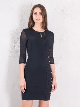 Платье бандажное Vero Moda 316146019 S (70317S) Синий