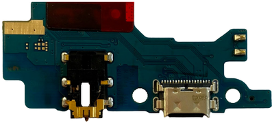 Шлейф Samsung M215 Galaxy M21 /M307 /M315 с разъемом зарядки с разъемом наушников с микрофоном High Copy плата зарядки