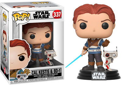 Zestaw figurek Funko Pop! Star Wars Fallen Order Cal Kestis & BD-1 (889698435727)