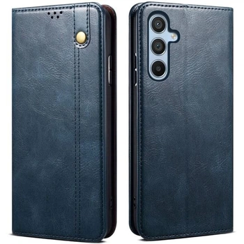 Чехол-книжка с кармашками UniCase Leather Wallet для Samsung Galaxy S25 (S931) - Blue