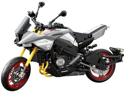 Конструктор CaDa C59021W Мотоцикл Suzuki Katana 1:6 1104 шт (6948061929417)