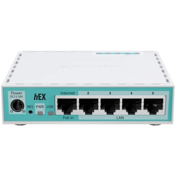Маршрутизатор MikroTik hEX Refresh E50UG 5×10/100/1000 (F19EB6A34818)