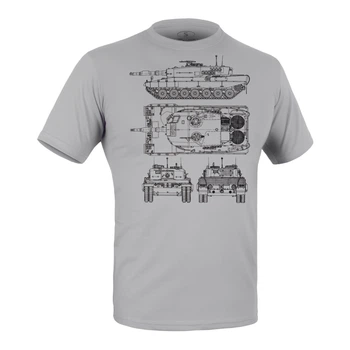 Футболка с рисунком Леопард M Iron Grey