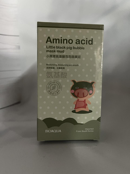 Киснева Маска Bioaqua Little Black Carbonated Bubble Clay Mask 10шт х 4 г