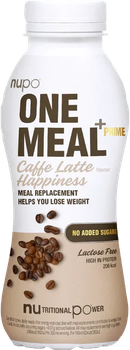 Шейк Nupo One Meal+Prime Caffe Latte Happiness 12 x 330 мл (5715667190005)