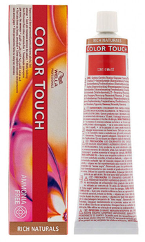 Farba do włosów Wella Professionals Color Touch Pure Naturals 9/01 Jasny Blond naturalny popielaty bez amoniaku 60 ml (8005610527093)