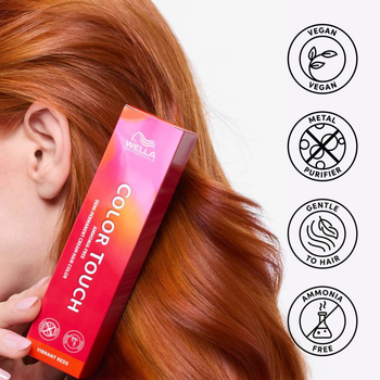 Фарба для волосся Wella Professionals Color Touch Vibrant Reds 6/4 Темний блонд без аміаку 60 мл (8005610527314)