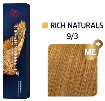 Farba do włosów Wella Professionals Koleston Perfect Me+ Rich Naturals 9/3 trwała 60 ml (8005610627625)