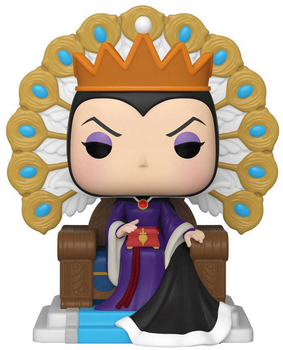 Фігурка Funko Pop! Deluxe Disney Villains Білосніжка і сім гномів Зла королева на троні 12.7 см (889698502702)