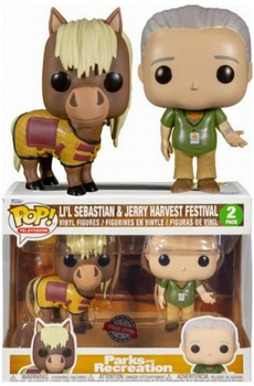 Zestaw figurek Funko Pop! Television Parks and Recreation Li'l Sebastian & Jerry Harvest Festival 2 szt (889698624718)