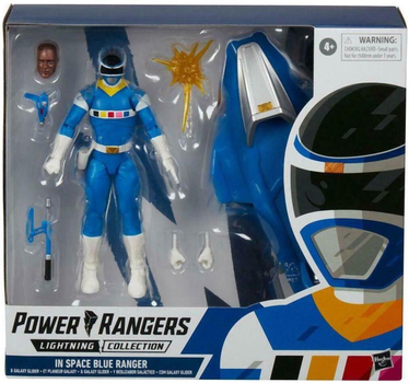 Figurka z akcesoriami Hasbro Fans Power Rangers Lightning Collection In Space Blue Ranger & Galaxy Glider Deluxe 15 cm (5010993941865)