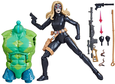 Фігурка з аксесуарами Hasbro Fans Marvel Legends Yelena Belova Black Widow Build-A-Figure Puff Adder 15 см (5010994181147)