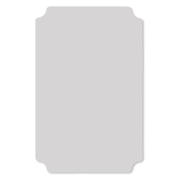 Дзеркальна наклейка Sticker Wall акрил 3D 27 х 42cm х 2mm Silver (S) SW-00001520