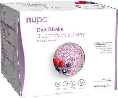 Шейк Nupo Diet Blueberry Raspberry 30 порцій (5715667776605)