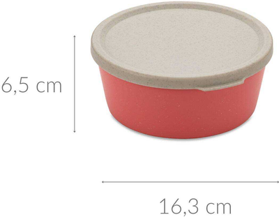 Pojemnik na żywność Koziol Connect Bowl hermetyczny nature coral 890 ml (4002942564561)