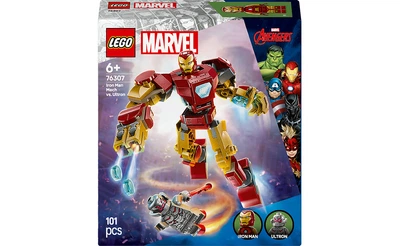 Конструктор Lego Marvel Super Heroes Робот Железного Человека против Альтрона, 101 деталь 76307