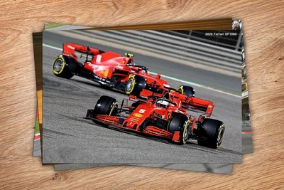 Комплект из 73 постеров Scuderia Ferrari Formula One (297х210 мм)