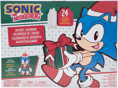 Адвент календар Jakks Pacific Sonic The Hedgehog 24 дні 32 предмети (0192995414518)