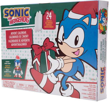 Адвент календар Jakks Pacific Sonic The Hedgehog 24 дні 32 предмети (0192995414518)