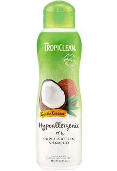 Гіпоалергенний шампунь для цуценят та кошенят TropiClean Puppy And Kitten Shampoo, 355 мл