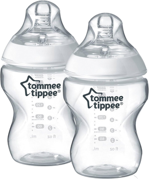 Пляшка для годування Tommee Tippee Closer to Nature 2x260 мл (2010415225207)