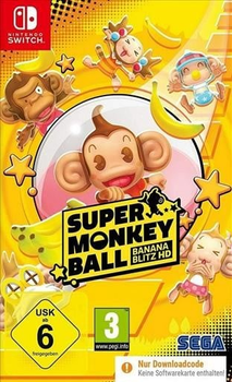 Гра Nintendo Switch Super Monkey Ball: Banana Blitz HD (Ключ електронний) (5055277041756)