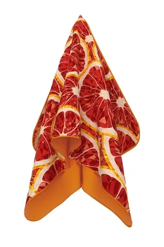 Полотенце из микрофибры для спорта и туризма 90х140 см EMMER Red Orange, L