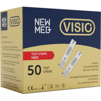 Тест-полоски NEWMED Visio №50